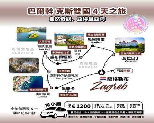 巴爾幹4天